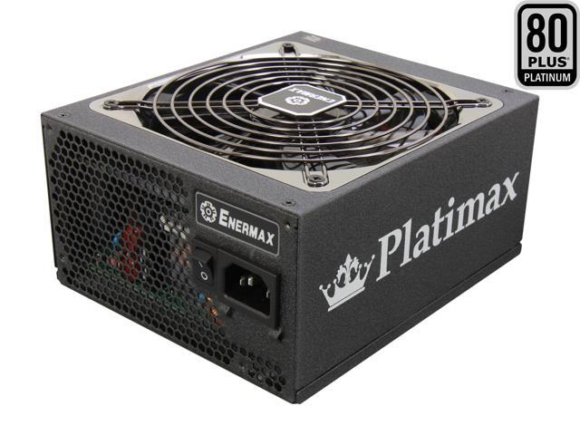ENERMAX Platimax EPM750AWT 750W ATX12V / EPS12V SLI Ready CrossFire Ready 80 PLUS PLATINUM Certified Modular Power Supply ...