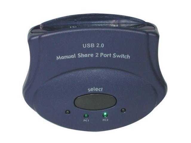 C2G 30505 2-Port USB 2.0 Manual Switch