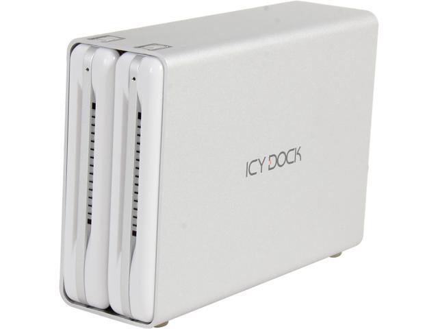 ICY DOCK MB662U3-2S White External Enclosure
