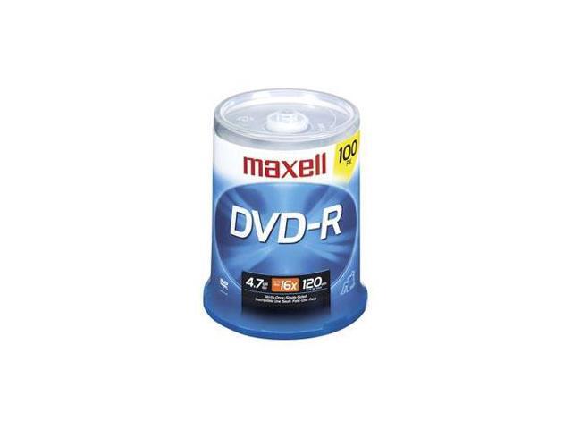 maxell 4.7GB 16X DVD-R 100 Packs Disc Model 638014