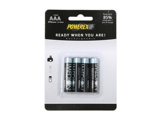 POWEREX MHRAAAI4 Rechargeable Batteries