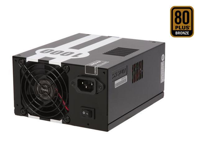 Antec TruePower Quattro TPQ-1000 1000W Continuous Power ATX12V / EPS12V SLI Certified CrossFire Ready 80 PLUS BRONZE Certified Modular Active PFC 