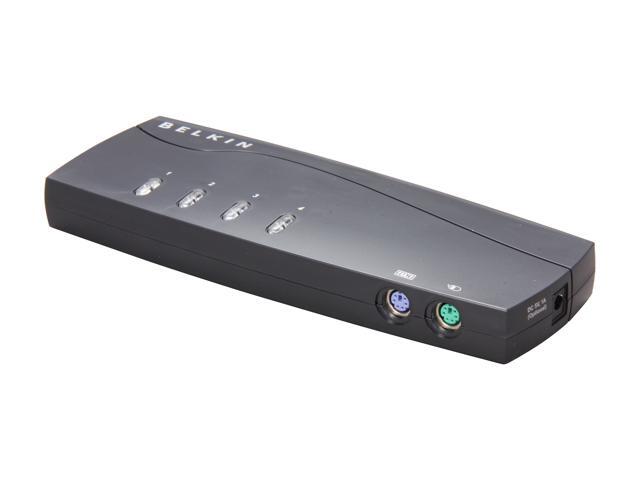 BELKIN F1DB104P2-B OmniView E 4-Port KVM Switch
