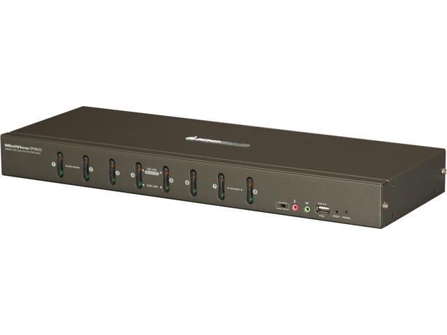 IOGEAR GCS1208KIT2 8-Port Dual Link DVI KVMP Switch KIT with VGA support