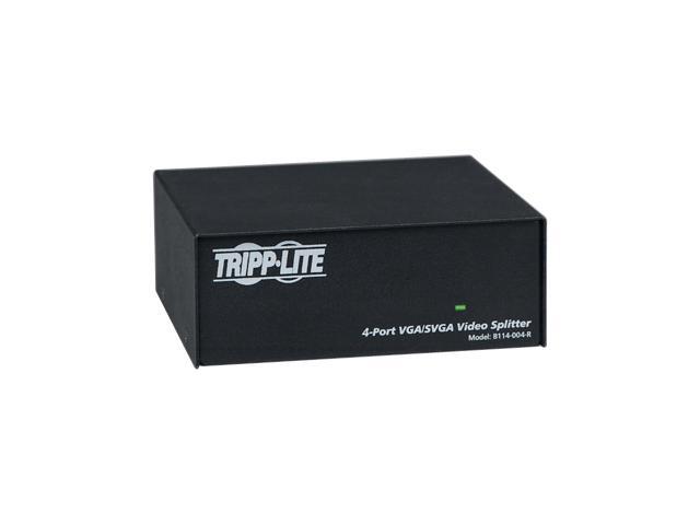 Tripp Lite VGA/SVGA 350MHz Video Splitter - 4 Port (HD15 M/4xF) B114-004-R B114-004-R