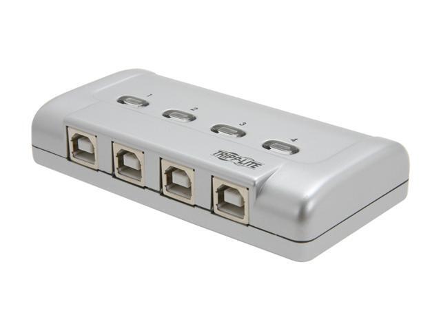 TRIPP.LITE U215-004-R 4-Port USB 2.0 Printer Sharing Switch