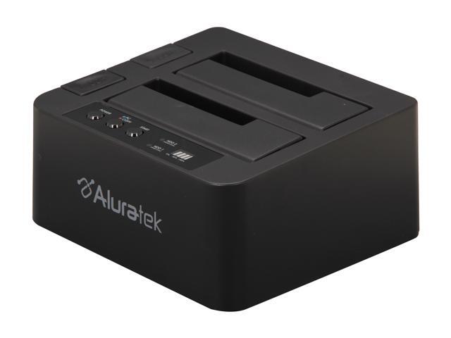 Aluratek AHDDUB100 Black External SATA Hard Drive Duplicator