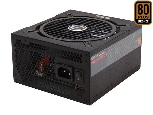 EVGA SuperNOVA NEX 750 B 80 PLUS BRONZE Certified 750W Active PFC ATX12V v2.31/EPS 12V v2.91 5 Year 
Warranty 120-PB-0750-KR SLI Ready CrossFire Ready Modular NEW 4th Gen CPU Certified Intel 4th Gen