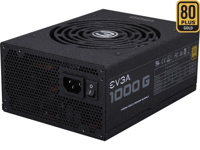 EVGA SuperNOVA 1000 G1 120-G1-1000-VR 80+ GOLD 1000W Fully Modular Includes FREE Power On Self Tester Power Supply