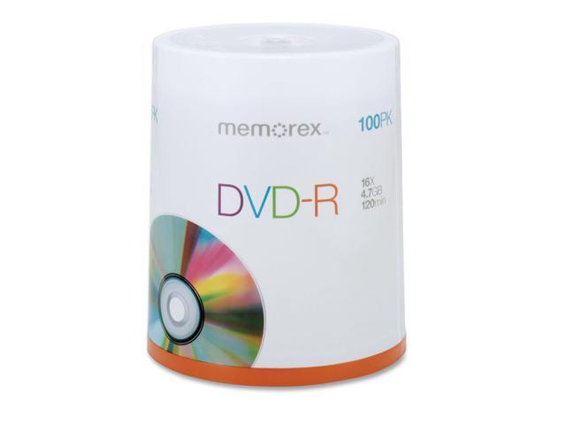 memorex 4.7GB 16X DVD-R 100 Packs Disc Model 05641