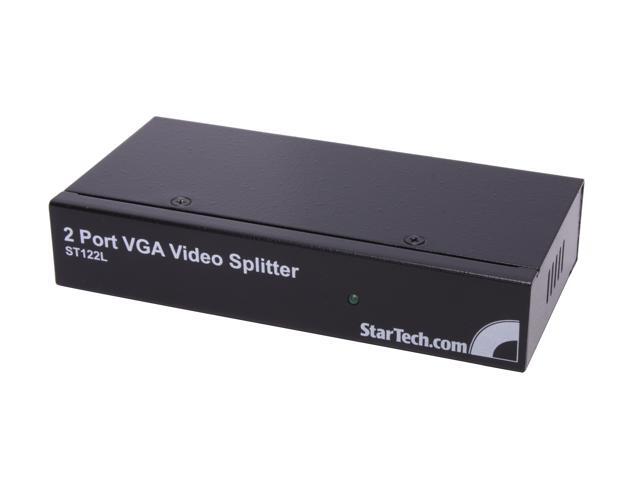 StarTech ST122L 2 Port VGA Video Splitter - 250 MHz
