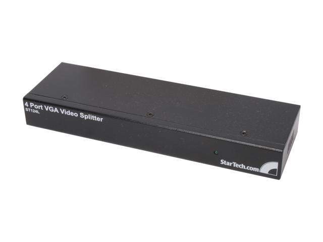 StarTech ST124L 4 Port VGA Video Splitter - 250 MHz