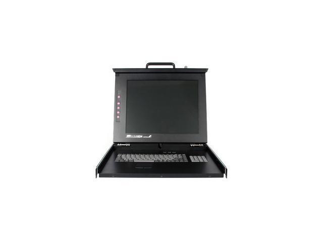 StarTech RACKCONS1701 1U 17" Folding Rackmount LCD Console