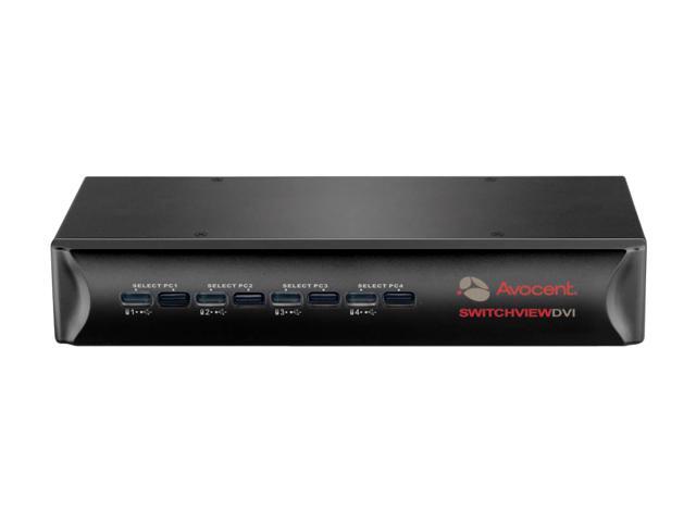 Avocent 4SVDVI10-001 SwitchView DVI 4-port KVM Switch