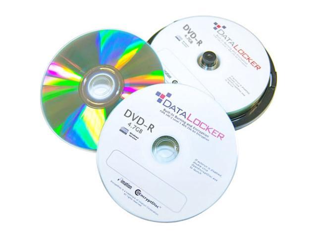 DataLocker 4.7GB DVD-R 10 Packs Disc Model DLDVD10