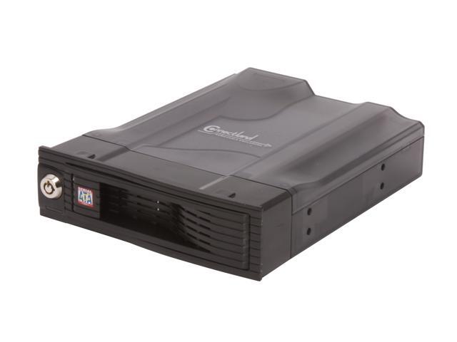 SYBA CL-HD-MRUCD Mobile Rack for 3.5" SATA Hard Drive, Unique Case Design with Improved Airflow, RoHS.