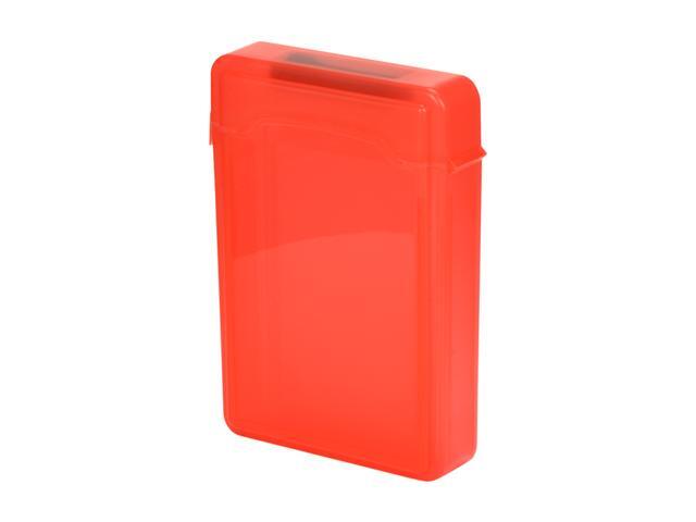 SYBA SY-ACC35009 3.5 inch IDE/Sata HDD Storage Box (Red Color) - OEM