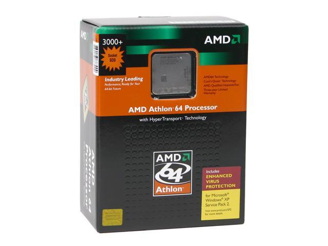 AMD Athlon 64 3000+ Winchester 1.8 GHz Socket 939 ADA3000BIBOX ...