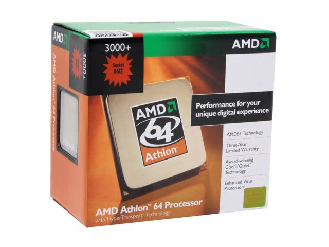 AMD Athlon 64 3000+ Orleans Single-Core 1.8 GHz Socket AM2 62W ...