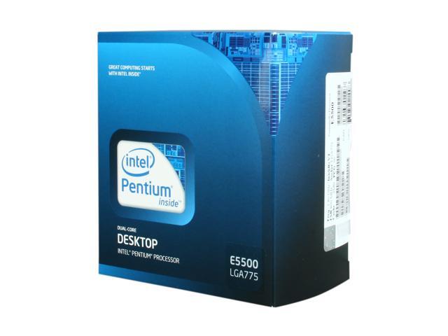 Intel Pentium E5500 2.8GHz LGA 775 Dual-Core Desktop Processor ...