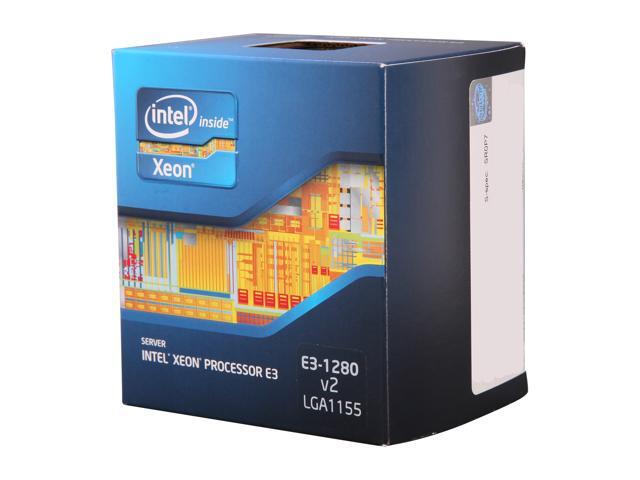 Intel Xeon E3-1280 V2 3.6GHz (4.0GHz Turbo) LGA 1155 69W BX80637E31280V2 Server Processor