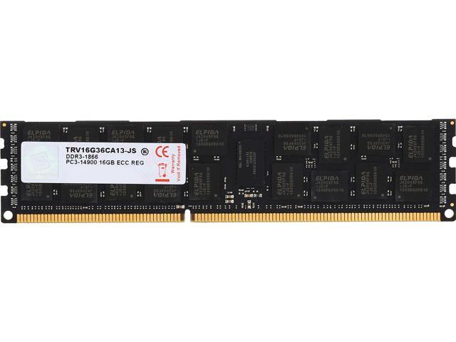 V-Color Apple Series 16GB DDR3 1866 (PC3 14900) ECC Registered Memory for Apple Model TRV16G36CA13-JSA