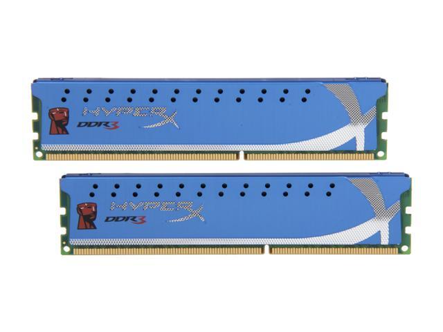 HyperX 4GB (2 x 2GB) 240-Pin DDR3 SDRAM DDR3 1333 Desktop Memory Model KHX1333C7D3K2/4GX