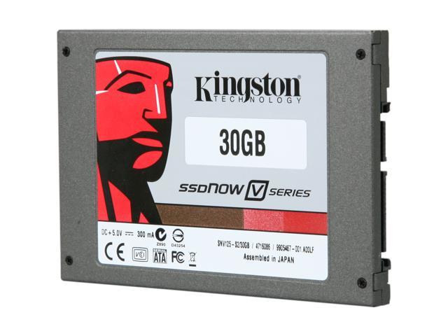 Kingston SSDNow V Series 2 5 30GB SATA II Internal Solid State Drive