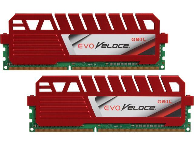 GeIL EVO VELOCE 8GB (2 x 4GB) 240-Pin DDR3 SDRAM DDR3 1866 (PC3 14900) Desktop Memory Model GEV38GB1866C9DC