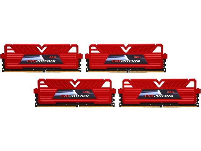 GeIL 32GB (4 x 8GB) 288-Pin DDR4 SDRAM DDR4 3000 (PC4 24000) Gaming Memory Model GPR432GB3000C15QC