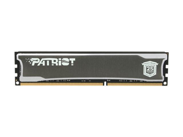Patriot 4GB 240-Pin DDR3 SDRAM DDR3 1600 (PC3 12800) Desktop Memory Model PSD34G16002H