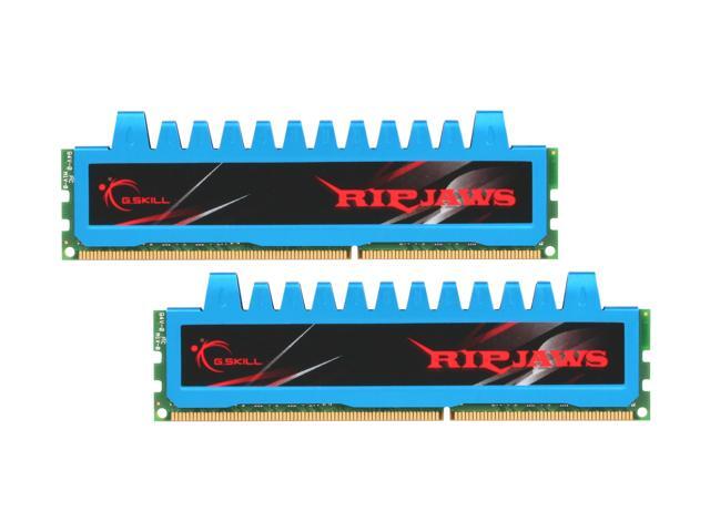 G.SKILL Ripjaws Series 8GB (2 x 4GB) 240-Pin DDR3 SDRAM DDR3 1600 (PC3 12800) Desktop Memory Model F3-12800CL8D-8GBRM