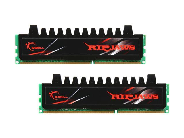 G.SKILL Ripjaws Series 8GB (2 x 4GB) 240-Pin DDR3 SDRAM DDR3 1600 (PC3 12800) Desktop Memory Model F3-12800CL7D-8GBRH