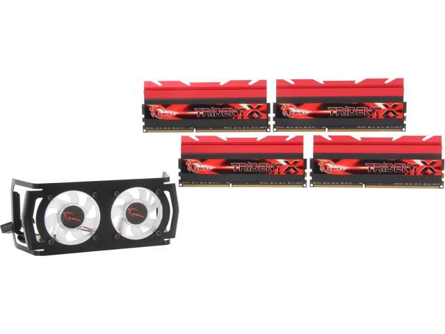 G.SKILL TridentX Series 32GB (4 x 8GB) 240-Pin DDR3 SDRAM DDR3 2800 (PC3 22400) Desktop Memory Model F3-2800C12Q-32GTXDG