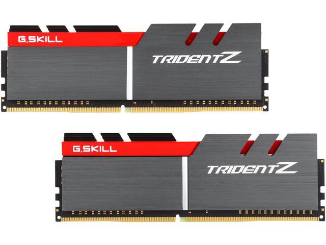 G.SKILL TridentZ Series 8GB (2 x 4GB) 288-Pin DDR4 SDRAM DDR4 4000 (PC4 32000) Intel Z170 Platform Desktop Memory Model F4-4000C19D-8GTZ