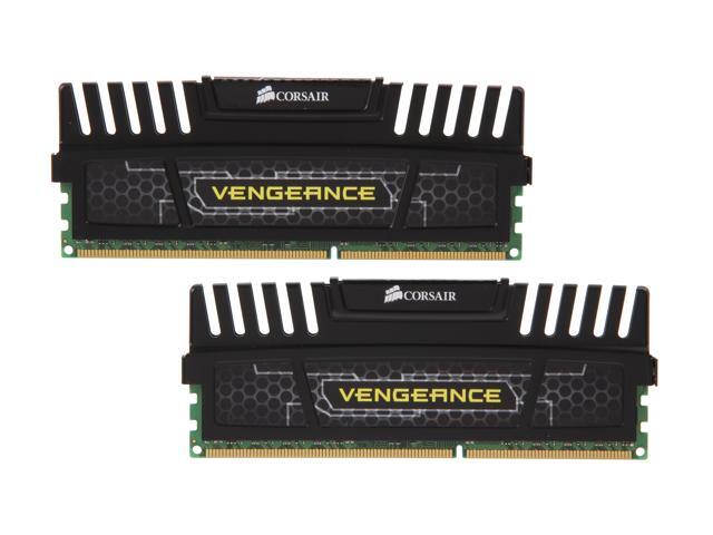 CORSAIR Vengeance 8GB (2 x 4GB) 240-Pin DDR3 SDRAM DDR3 1600 (PC3 12800) Desktop Memory Model CMZ8GX3M2A1600C9
