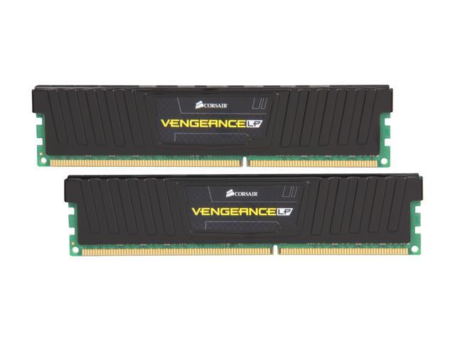 CORSAIR Vengeance LP 8GB (2 x 4GB) 240-Pin DDR3 SDRAM DDR3 1600 (PC3 12800) Low Profile Desktop Memory Model CML8GX3M2A1600C9