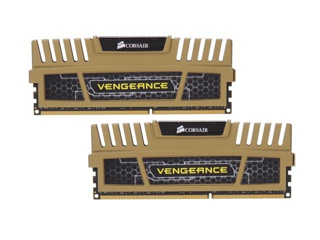 CORSAIR Vengeance 16GB (2 x 8GB) 240-Pin DDR3 SDRAM DDR3 1600 (PC3 12800) Desktop Memory Model CMZ16GX3M2A1600C9G