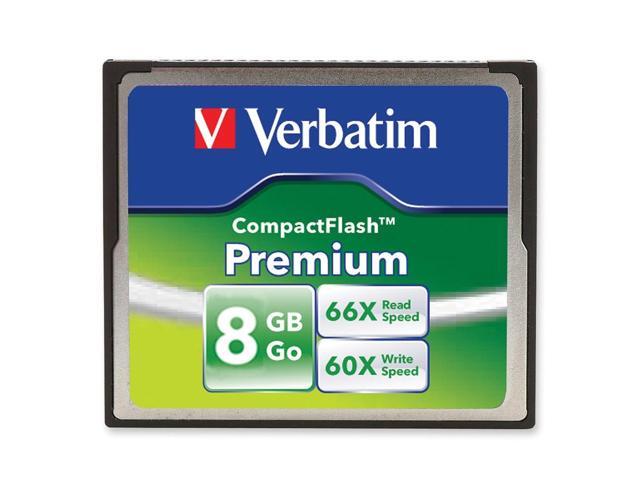 Verbatim 8GB Premium 96196 CompactFlash (CF) Card