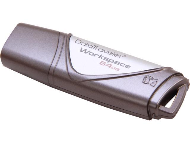 Kingston DataTraveler Workspace 64 GB USB 3.0 Flash Drive - 1 Pack