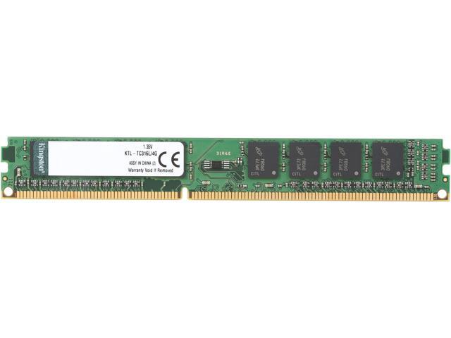 Kingston 4GB 240-Pin DDR3 SDRAM Low Voltage System Specific Memory