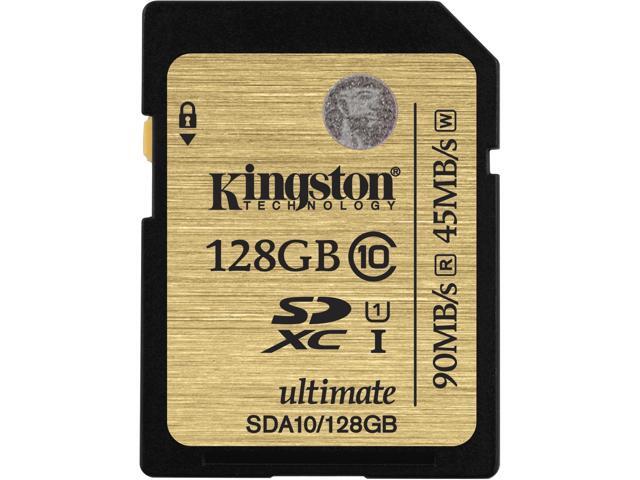 Kingston Ultimate 128GB Secure Digital Extended Capacity (SDXC) Flash Card