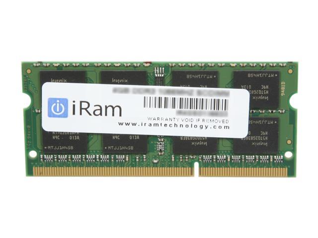 iRam 4GB 204-Pin DDR3 SO-DIMM DDR3 1066 (PC3 8500) Memory for Apple MacBook & iMac Model IR4GSO1066D3