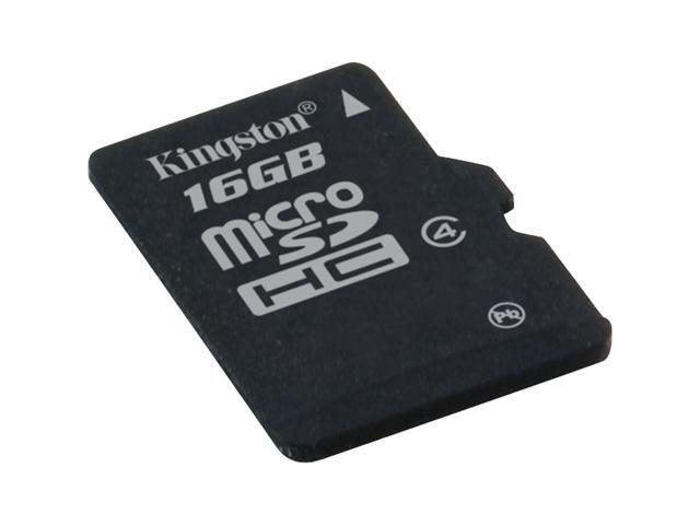 Kingston 16GB microSDHC Flash Card Model MBLY4G2/16GB