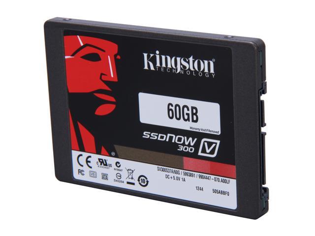 Kingston SSDNow V300 Series 2.5" 60GB SATA III Internal Solid State Drive (SSD) SV300S37A/60G
