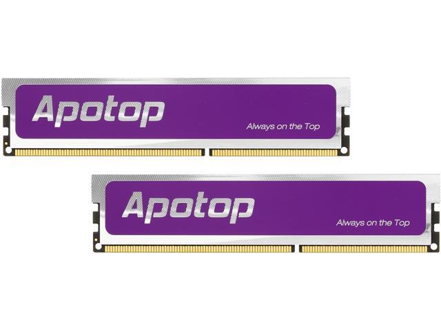 Apotop 16GB (2 x 8GB) DDR3 2133 (PC3 17000) Desktop Memory Model U3A8Gx2-21C9PC