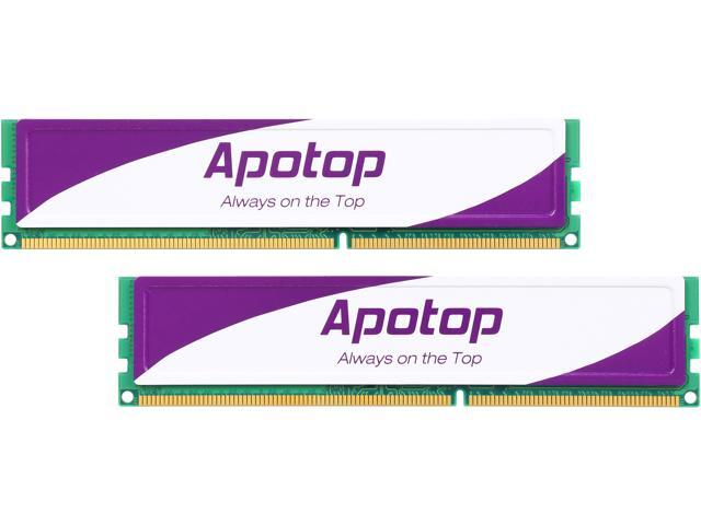 Apotop 8GB (2 x 4GB) DDR3 1600 (PC3 12800) Desktop Memory Model U3A4Gx2-16CBWB