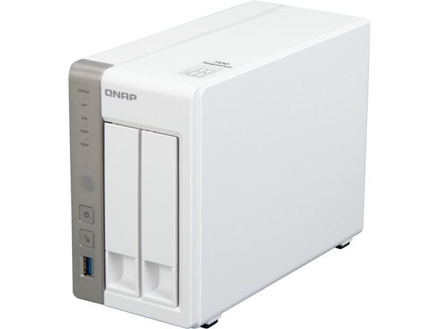 QNAP TS-251-US Diskless System 2-Bay Personal Cloud NAS with HDMI output. DLNA, AirPlay and PLEX Support