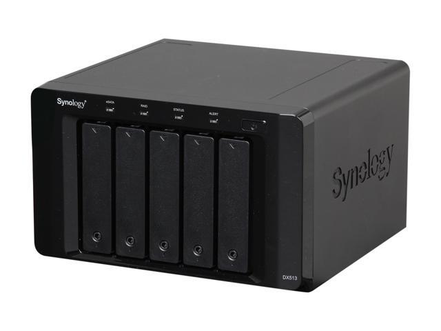 Synology DX513 Diskless System Expansion Unit for Increasing Capacity of the Synology DiskStation