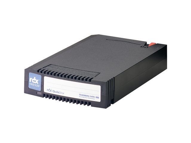 Tandberg Data 320GB RDX QuikStor External Hard Drive USB 3.0 Model 8669-RDX Black